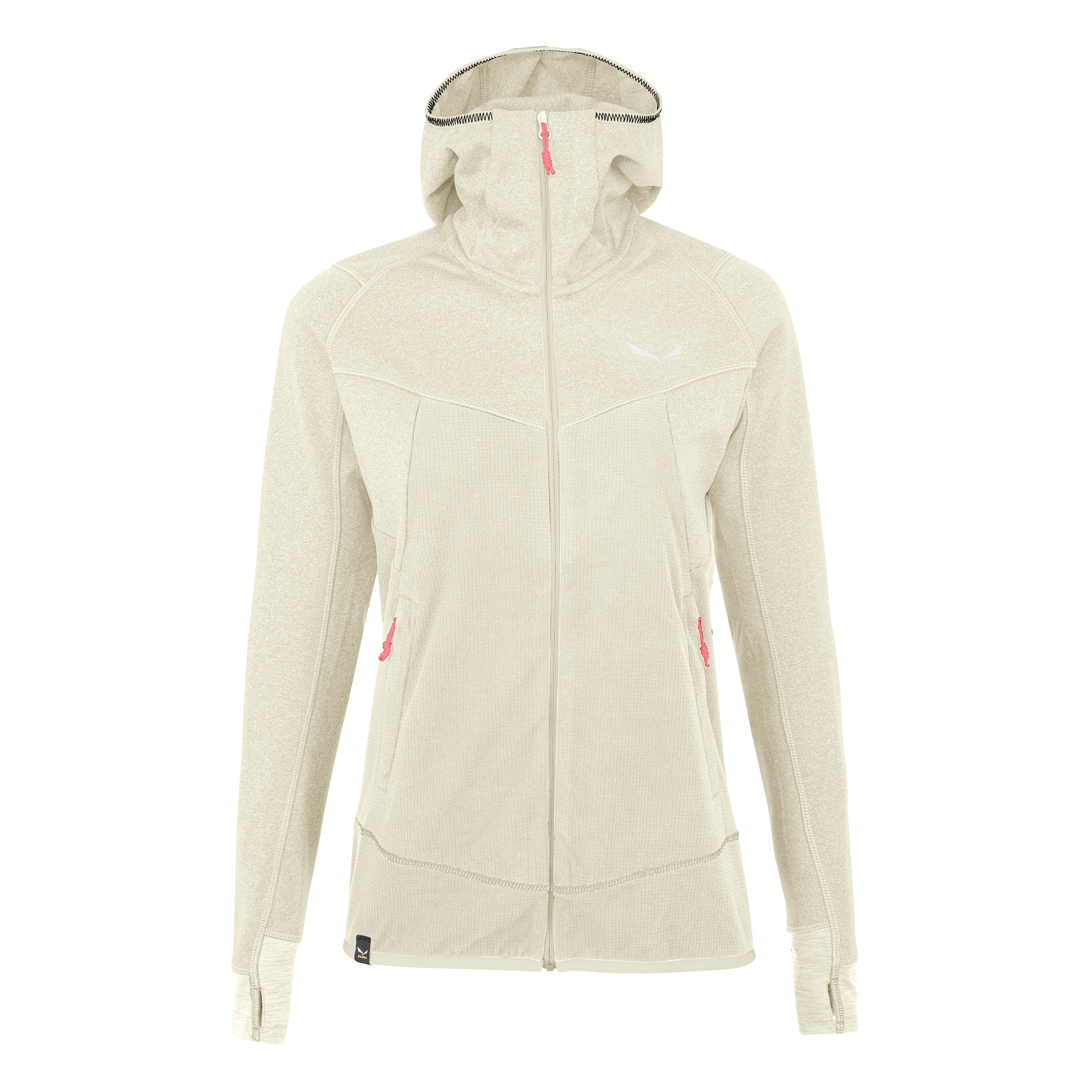 Puez Hybrid Polarlite Damen Fleecejacke Mit Kapuze