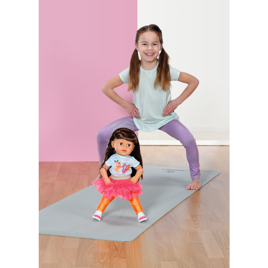 Zapf BABY born® Sister Style & Play brunette 43 cm