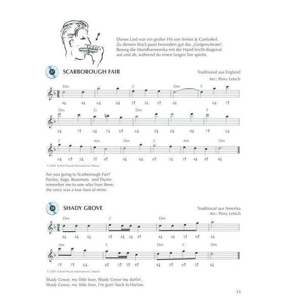 Schott Mundharmonika Spielen Hobby
