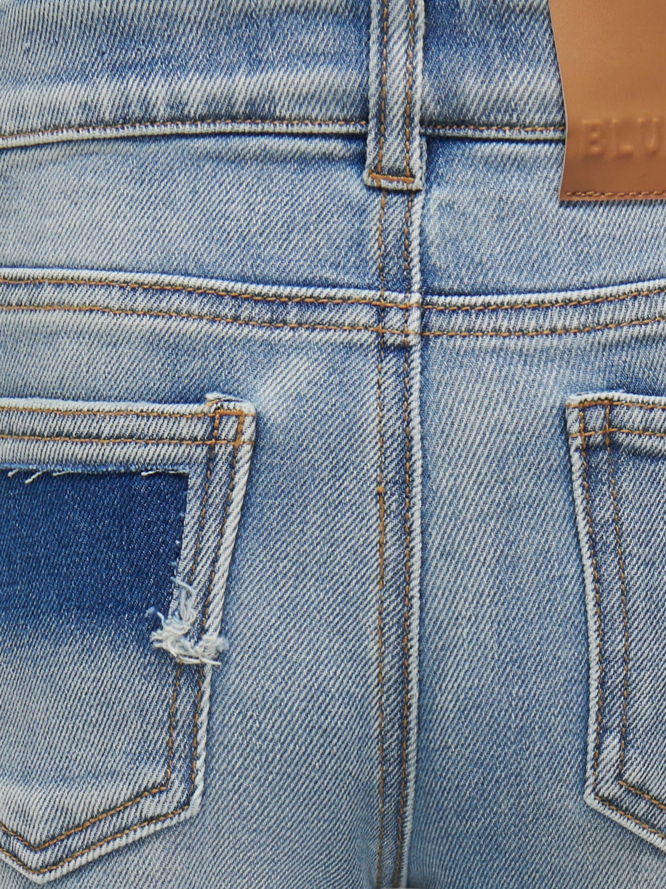 KOGMEGAN Weiter Beinschnitt Jeans Light Blue Denim