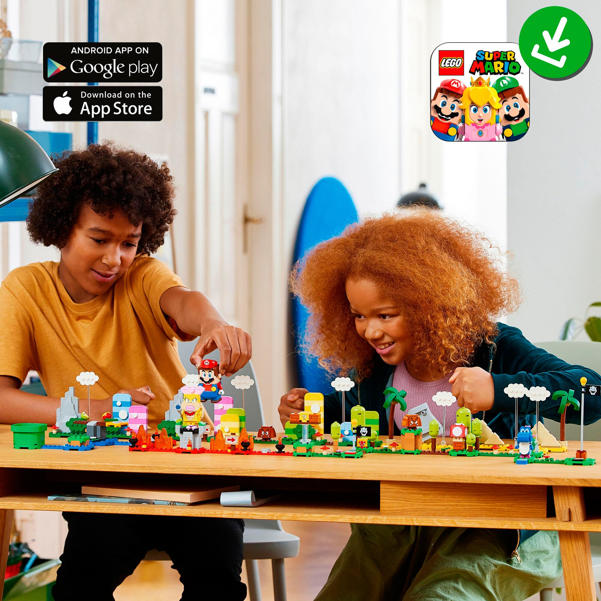 LEGO Konstruktionsspielzeug Super Mario Kreativbox – Leveldesigner-Set