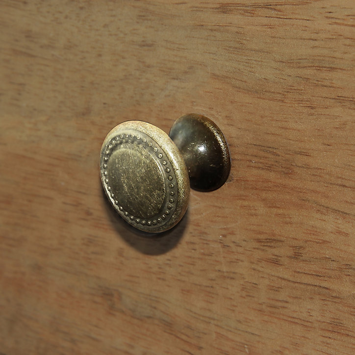Bouton de meuble arrondi Azereg or ⌀.25mm x L.25mm