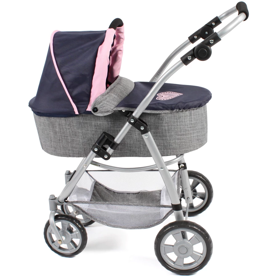 BAYER CHIC 2000 3 in 1 Kombi EMOTION ALL IN melange grau-navy