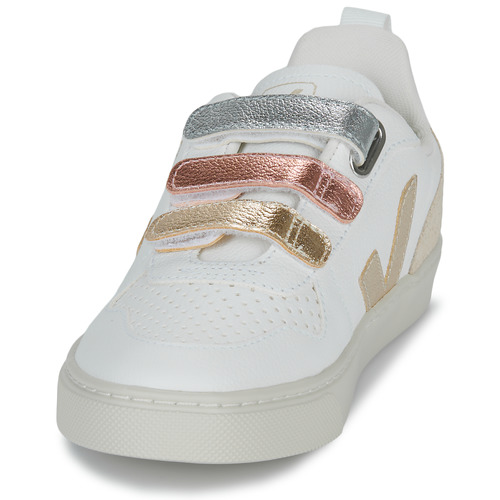 Veja - SMALL V-10 - Blanc / Rose