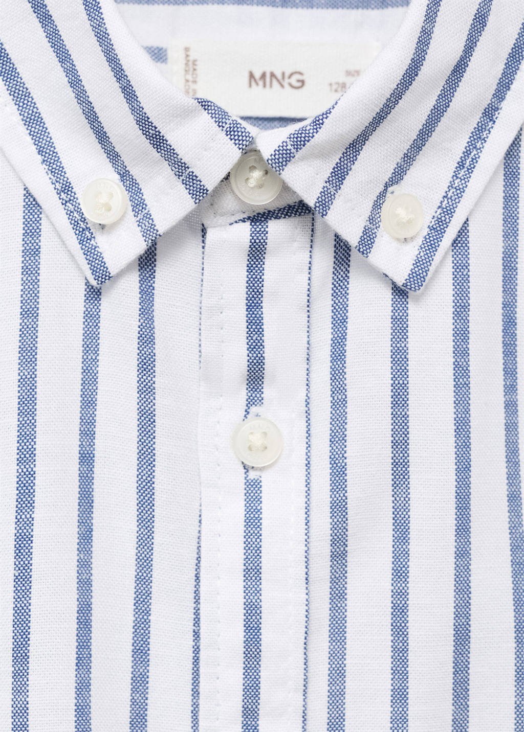 Mango Kids overhemd blauw