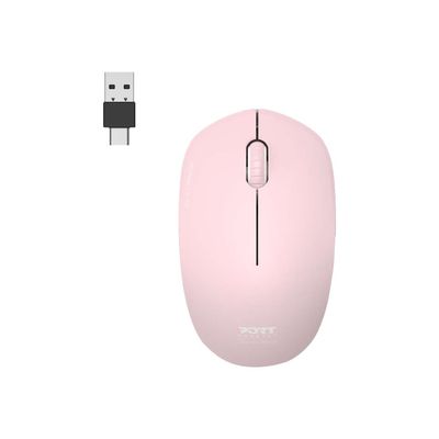 PORT Connect - Souris sans fil - rose
