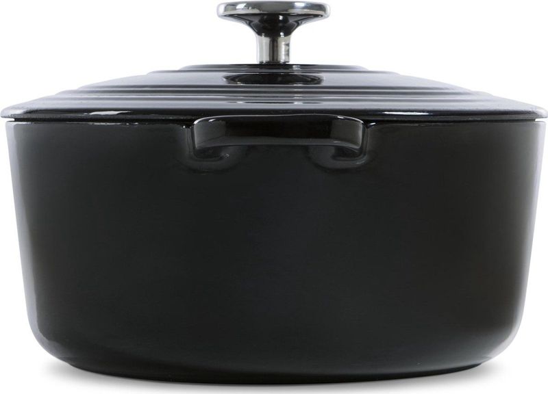 BK - Bourgogne - Gietijzeren Braadpan - Zwart - 24 cm - Vaatwasmachinebestendig