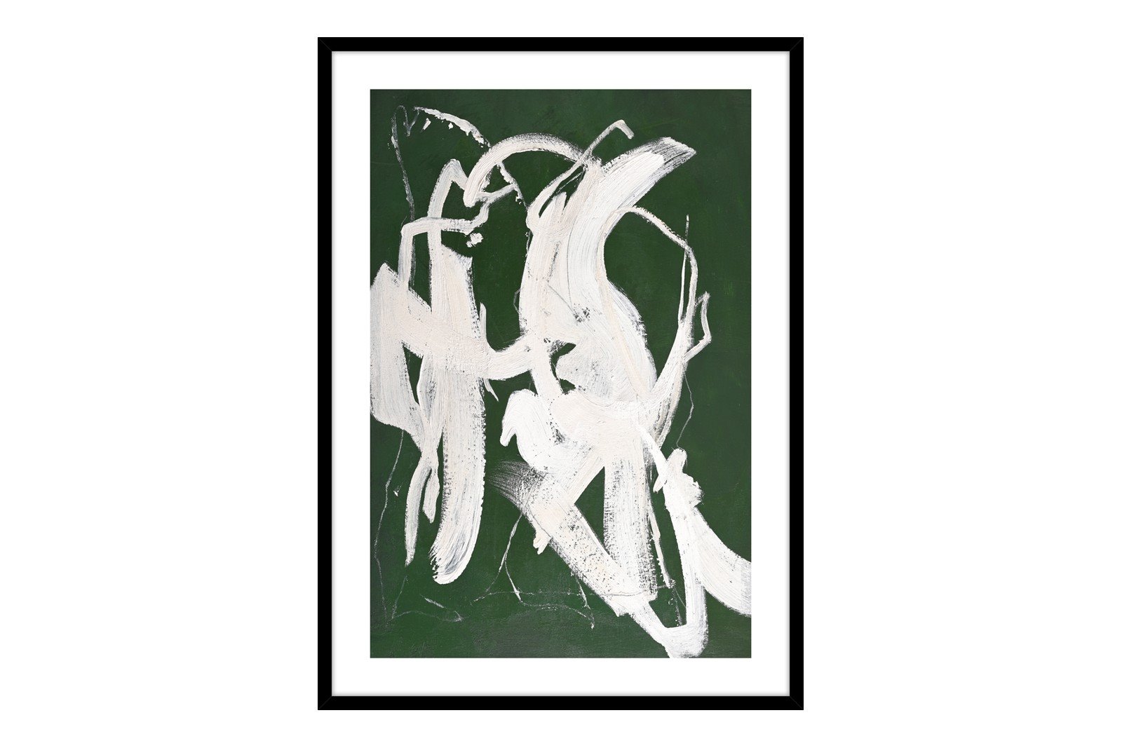 Criss Cross 50x70 cm Black Frame