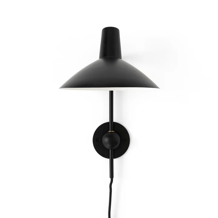 &Tradition - Tripod HM12 Wandleuchte, matt schwarz