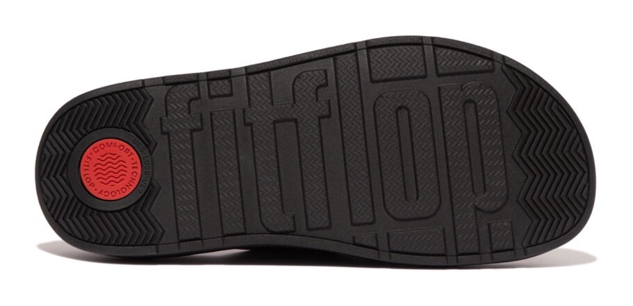 Fitflop Pantolette »GEN-FF«  , Keilabsatz, Sommerschuh, Schlappen mit Microwobbleboard-Innensohle