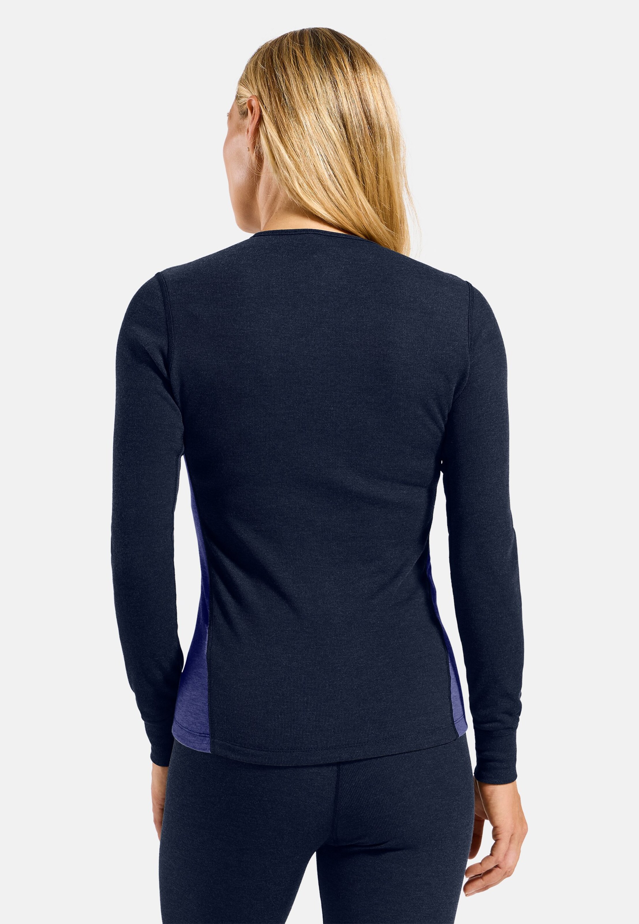 Active Warm Base layer Set in dark sapphire - skipper blue