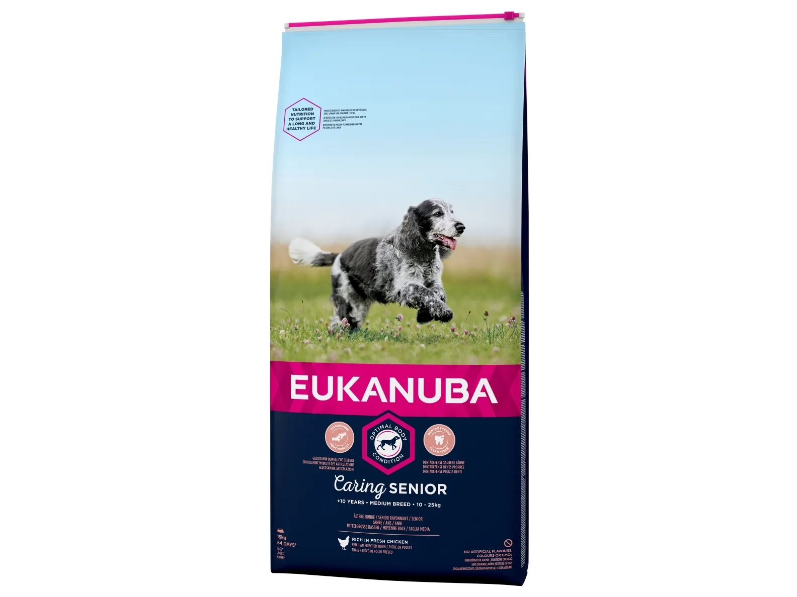 Eukanuba EUK Senior Medium Breed Chicken 15KG