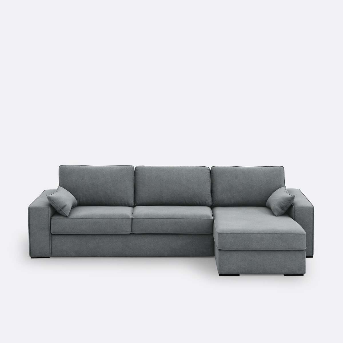 LA REDOUTE INTERIEURS<br>Sofá-cama de canto, poliéster, Bultex Cécilia