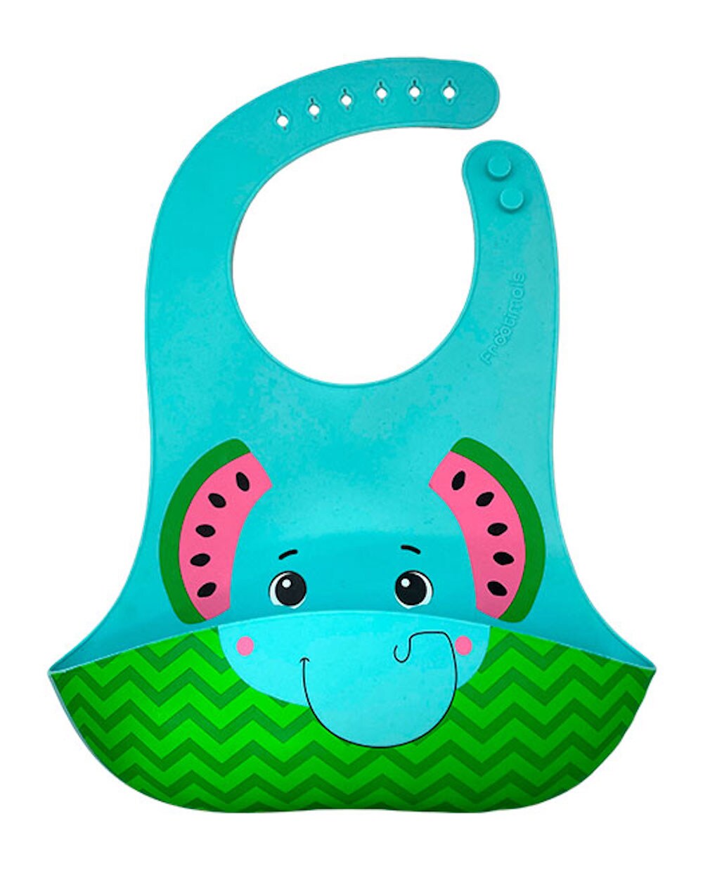 Baby Silikon Laken Lätzchen Elefant