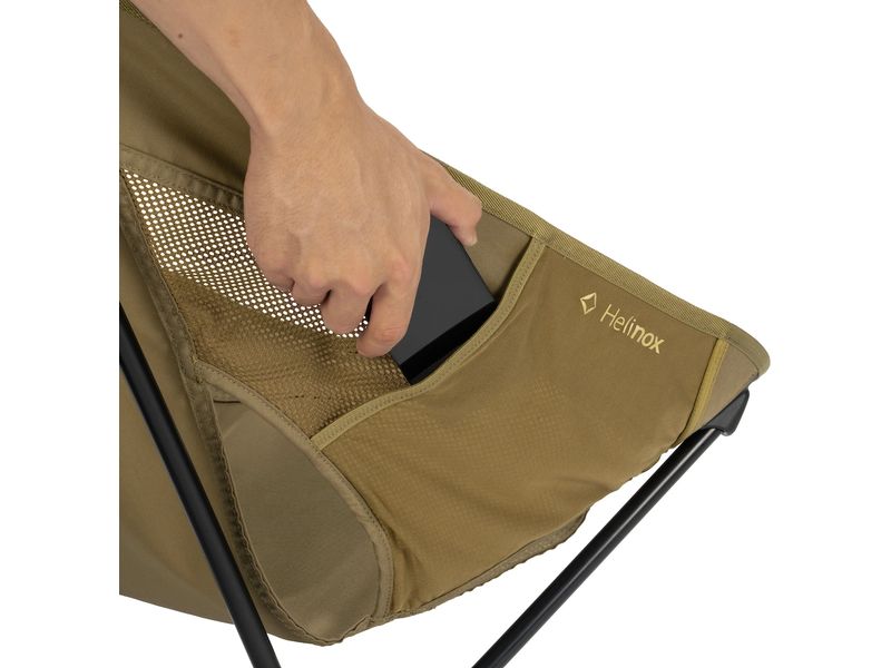 HELINOX Chair One Highback (re) Hellbraun Stuhl mit Aluminiumlegierung