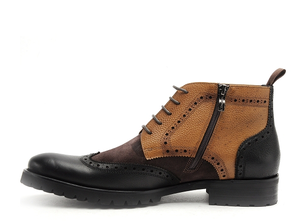 Kdopa boots bottine homme vairao marron