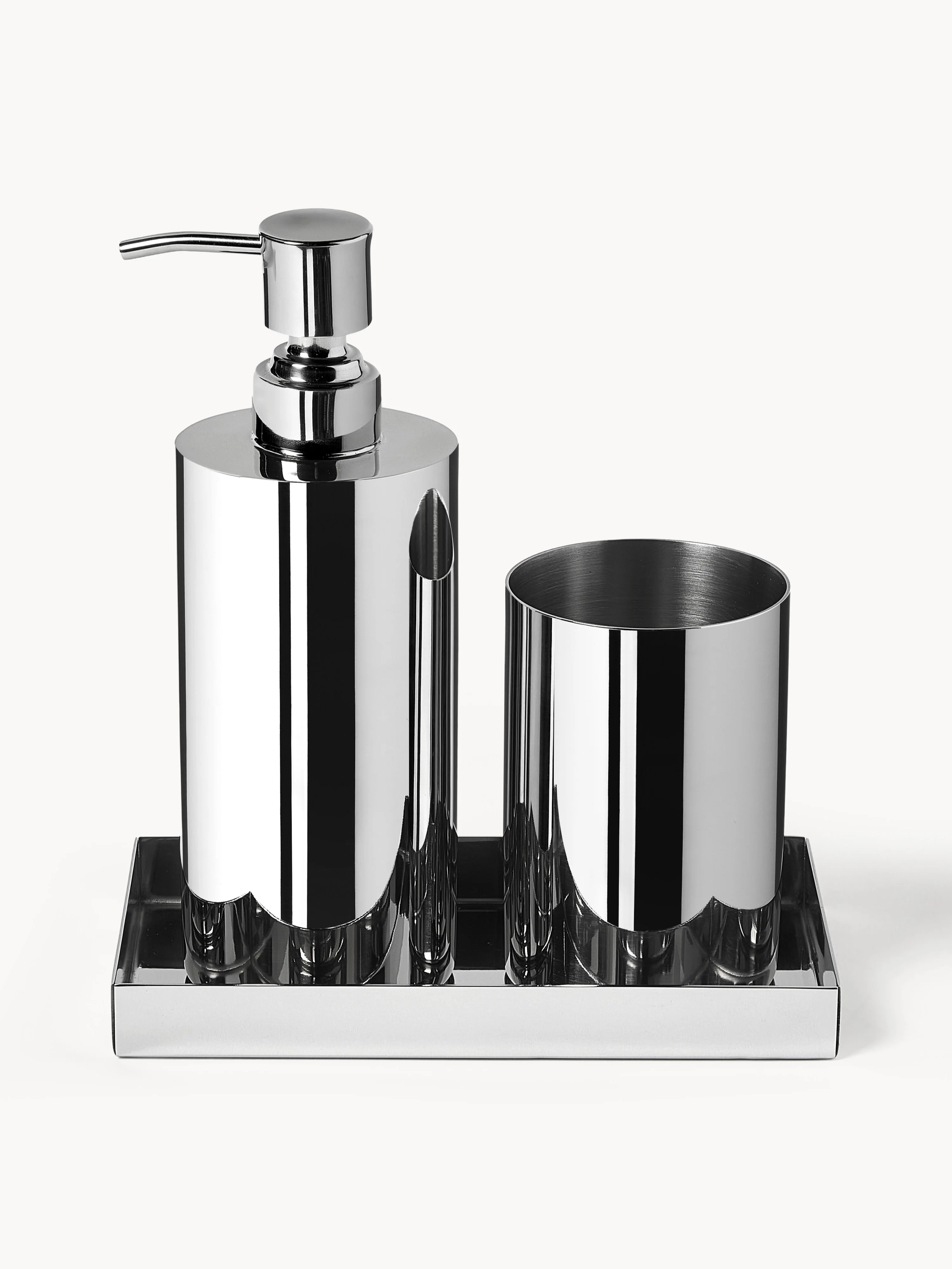 Metalen badkameraccessoires Halston, 3-delig