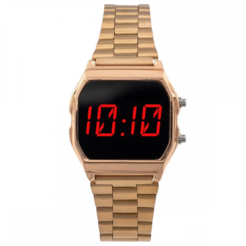 Montre Femme CHTIME bracelet Acier Rose Métal