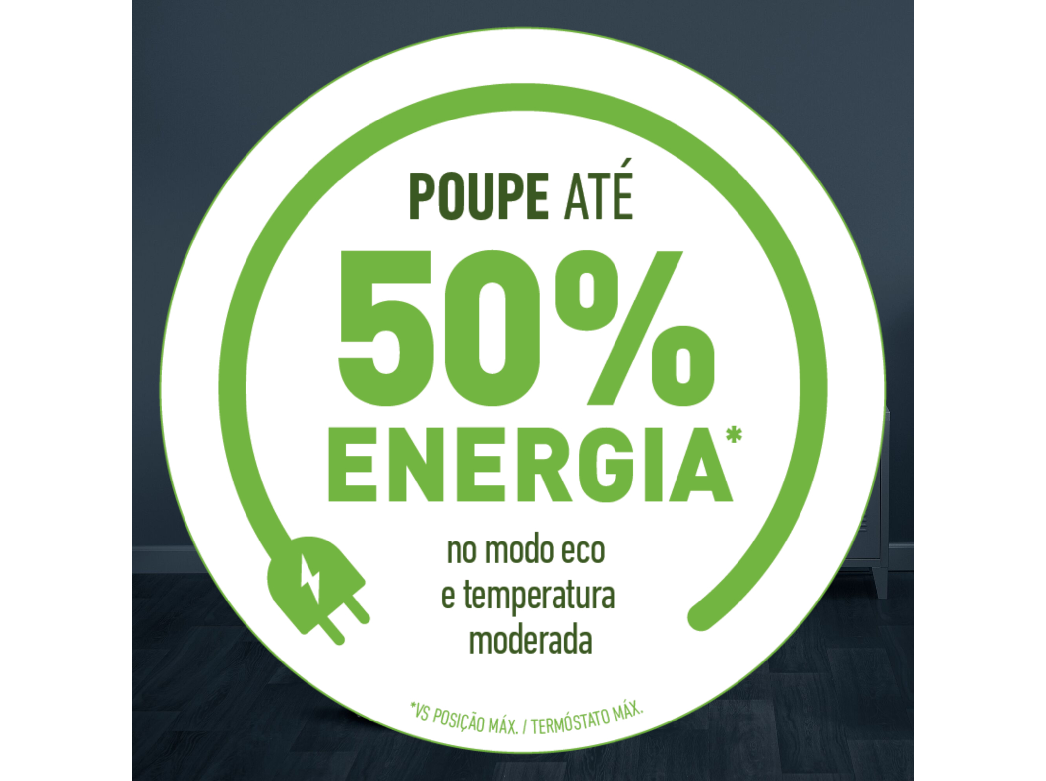AQUECEDOR TERMOVENTILADOR ROWENTA SO6511F2 INSTANT COMFORT AQUA