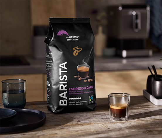 BARISTA Espresso Dark - Ganze Bohne
