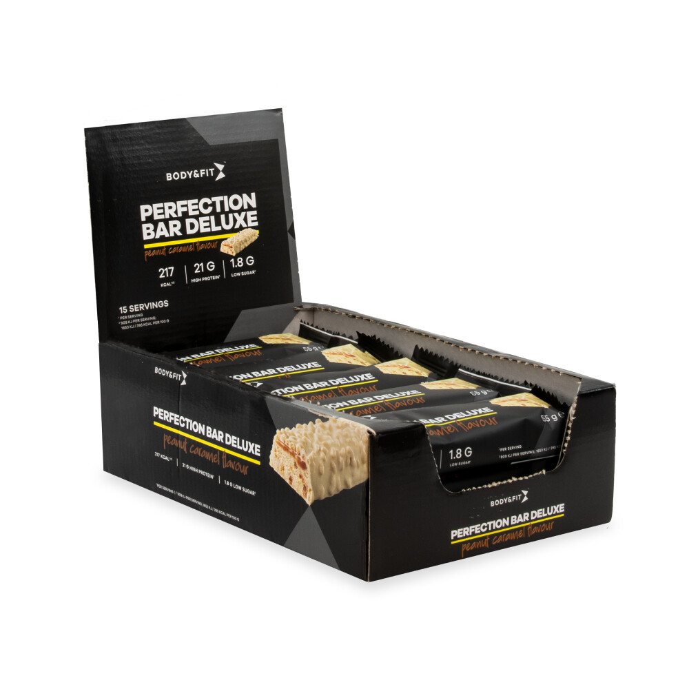 Body & Fit Perfection Bar Deluxe Peanut Caramel15 x 55 gr
