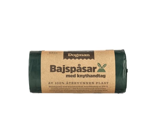Dogman Bajspåsar Av 100% återvunnen Plast 60p