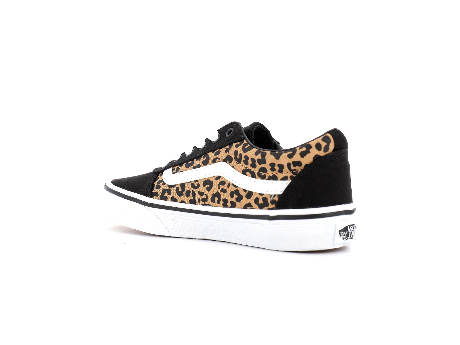 Vans-VN0A5KR7APX1 Textile Noir Leopard