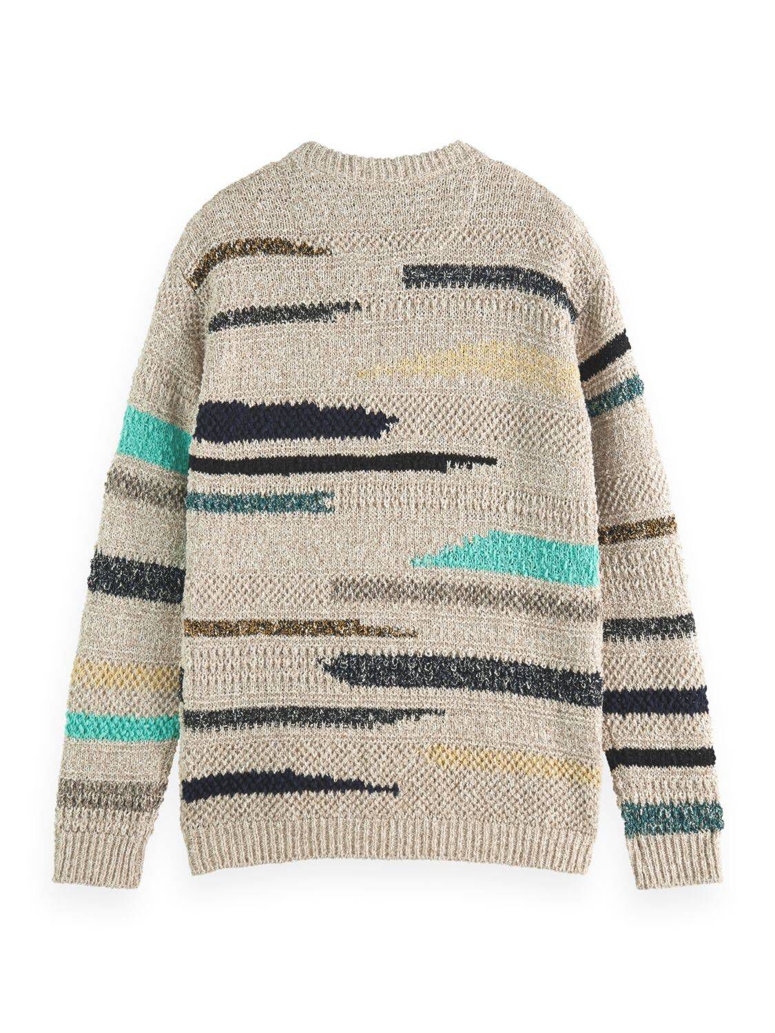 Scotch & Soda| Herren Strickpullover MELANGE JACQUARD