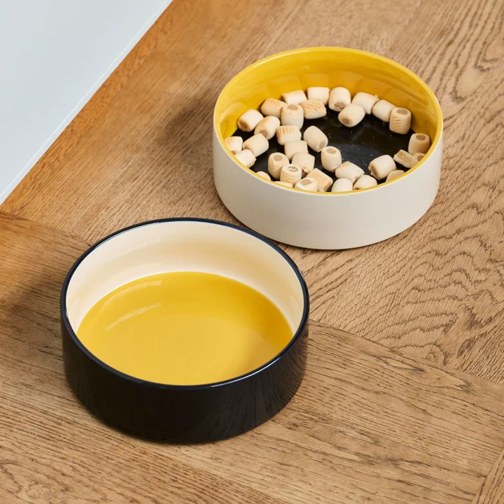 HAY - Dogs Fressnapf, L, gelb / blau