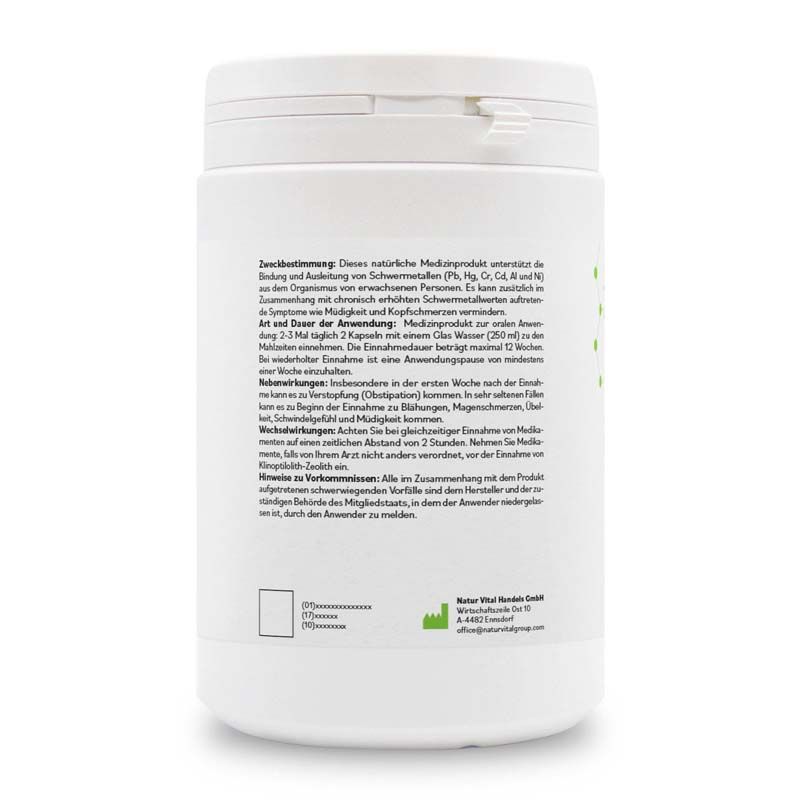 Zeolith MED Detox Kapseln