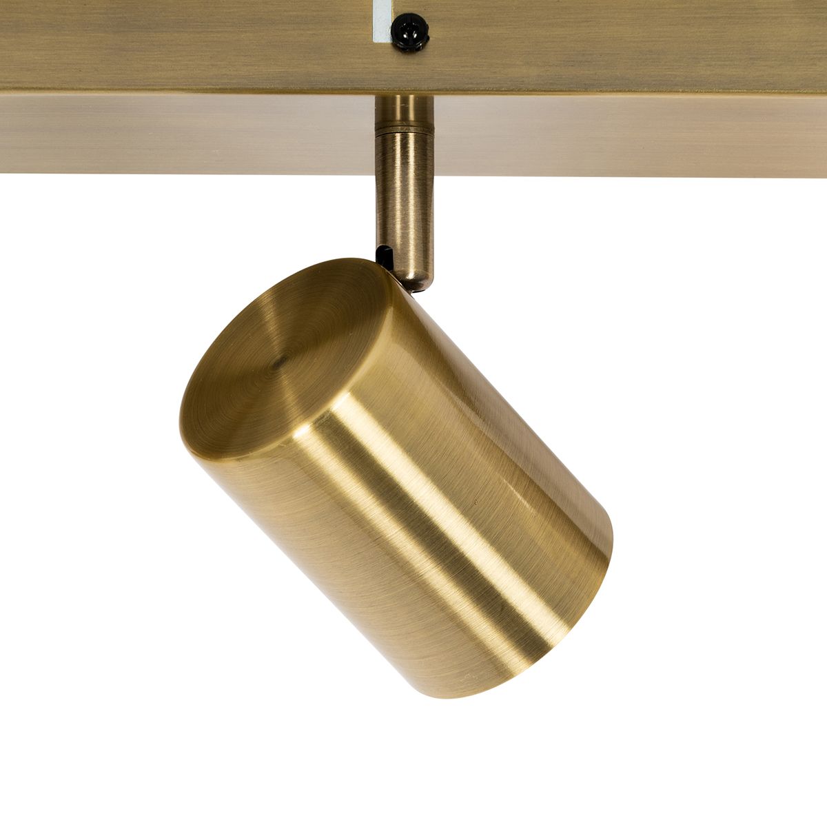 Smart plafondspot brons 3-lichts draai- en kantelbaar incl. Wifi GU10 50mm - Jeana