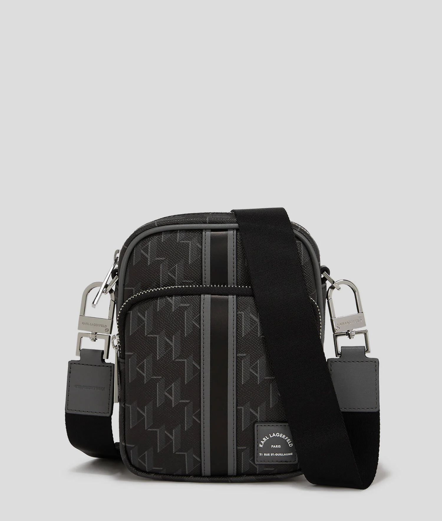 SAC BANDOULIÈRE K/KANVAS - Noir/Gris