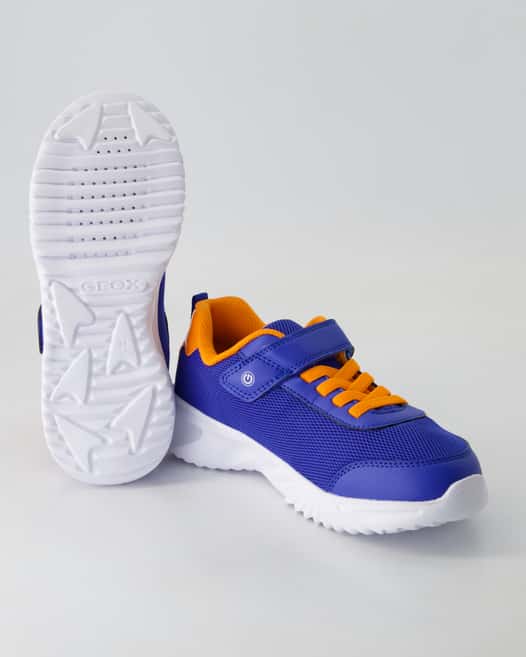 Geox Assister Boy Sneaker in Blau