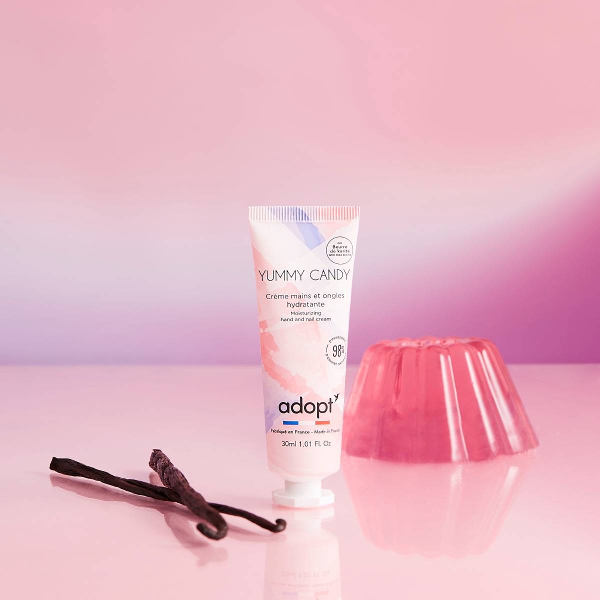 Yummy candy Crème mains et ongles hydratante 30ml
