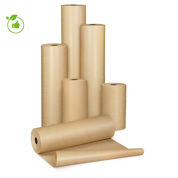 Kraft en rouleau 300 m x 60 cm Qualité 70 g/m²