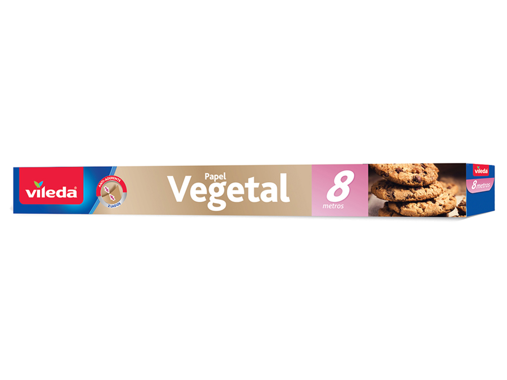 PAPEL VILEDA VEGETAL 8M