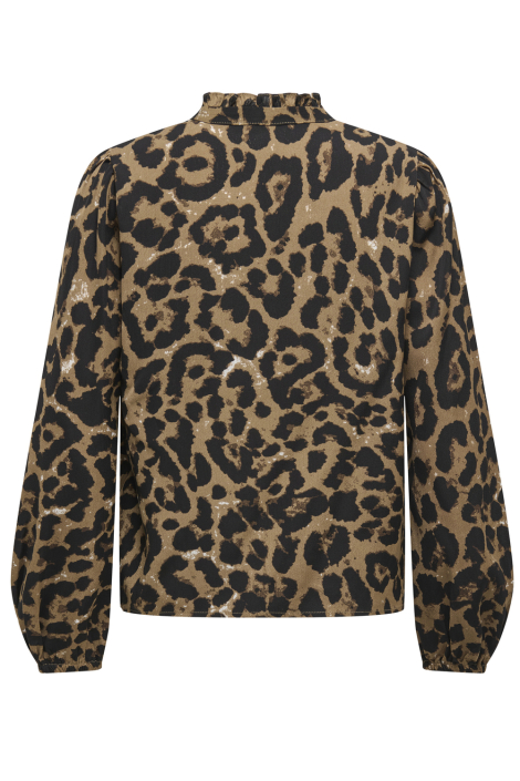 Only bruine dames blouse