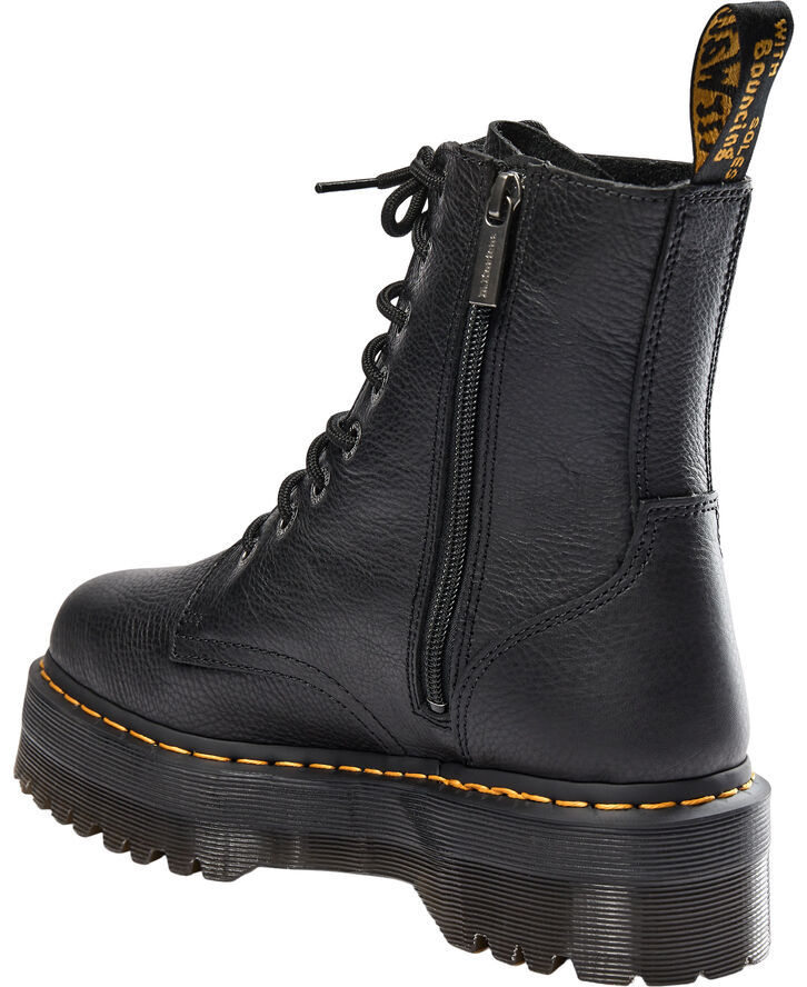 Dr. Martens JADON III 8 EYE BOOT BLACK PISA Black