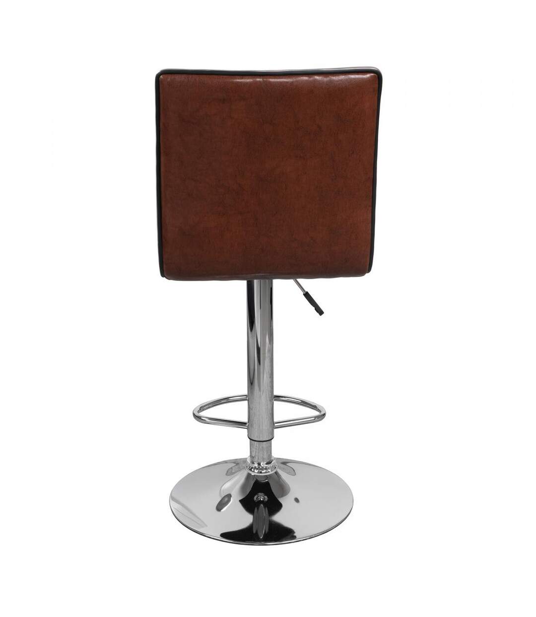 Lot de 2 tabourest de bar INI en skaï fait main BSCI