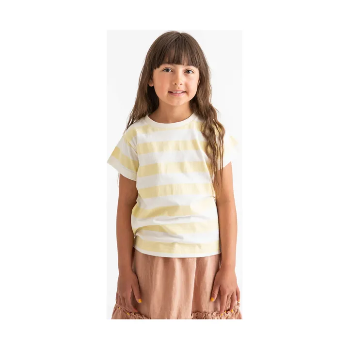 Matona T-Shirt Rayé | Jaune