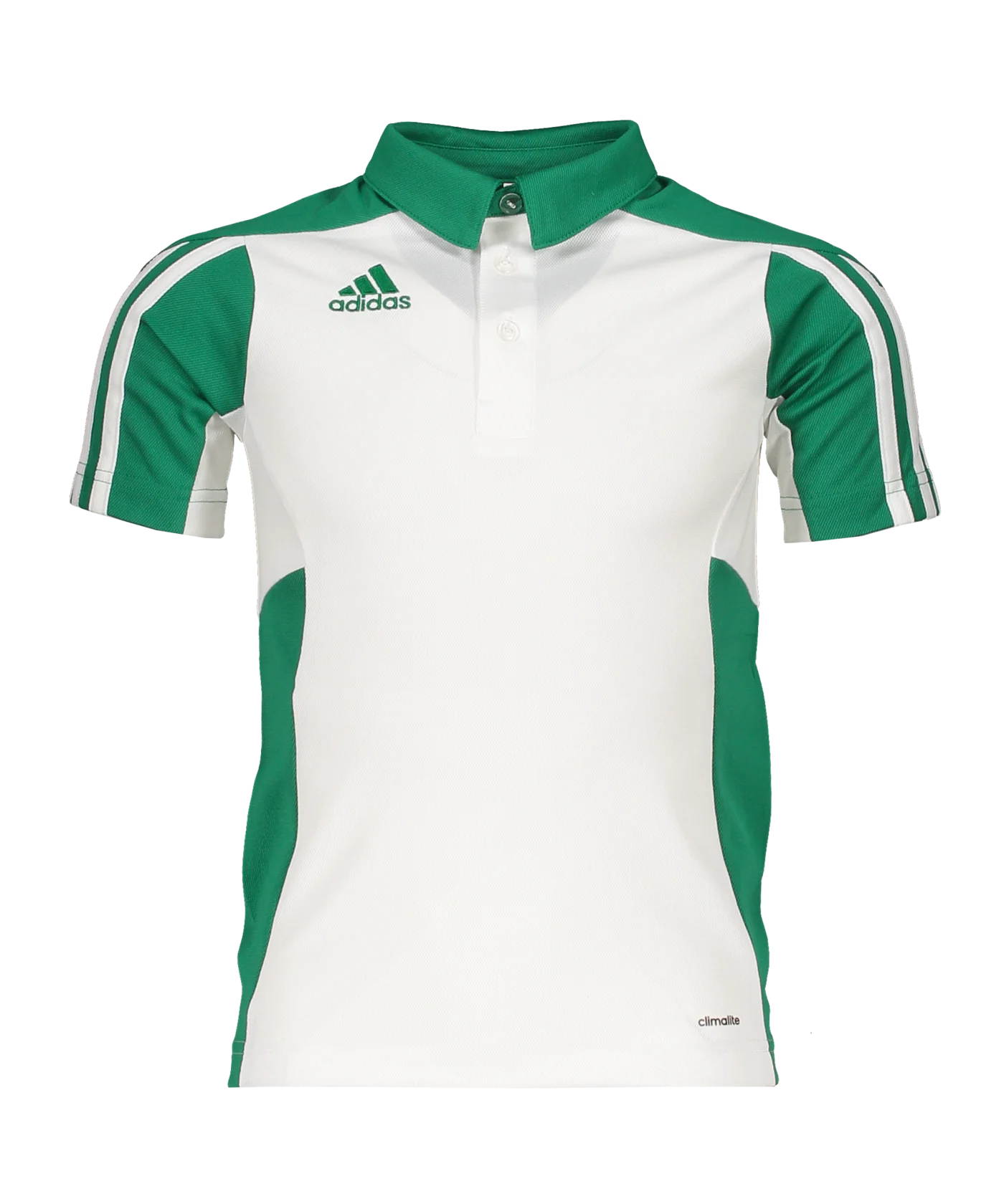 adidas Climacool MT14 Poloshirt Kids Weiss Grün