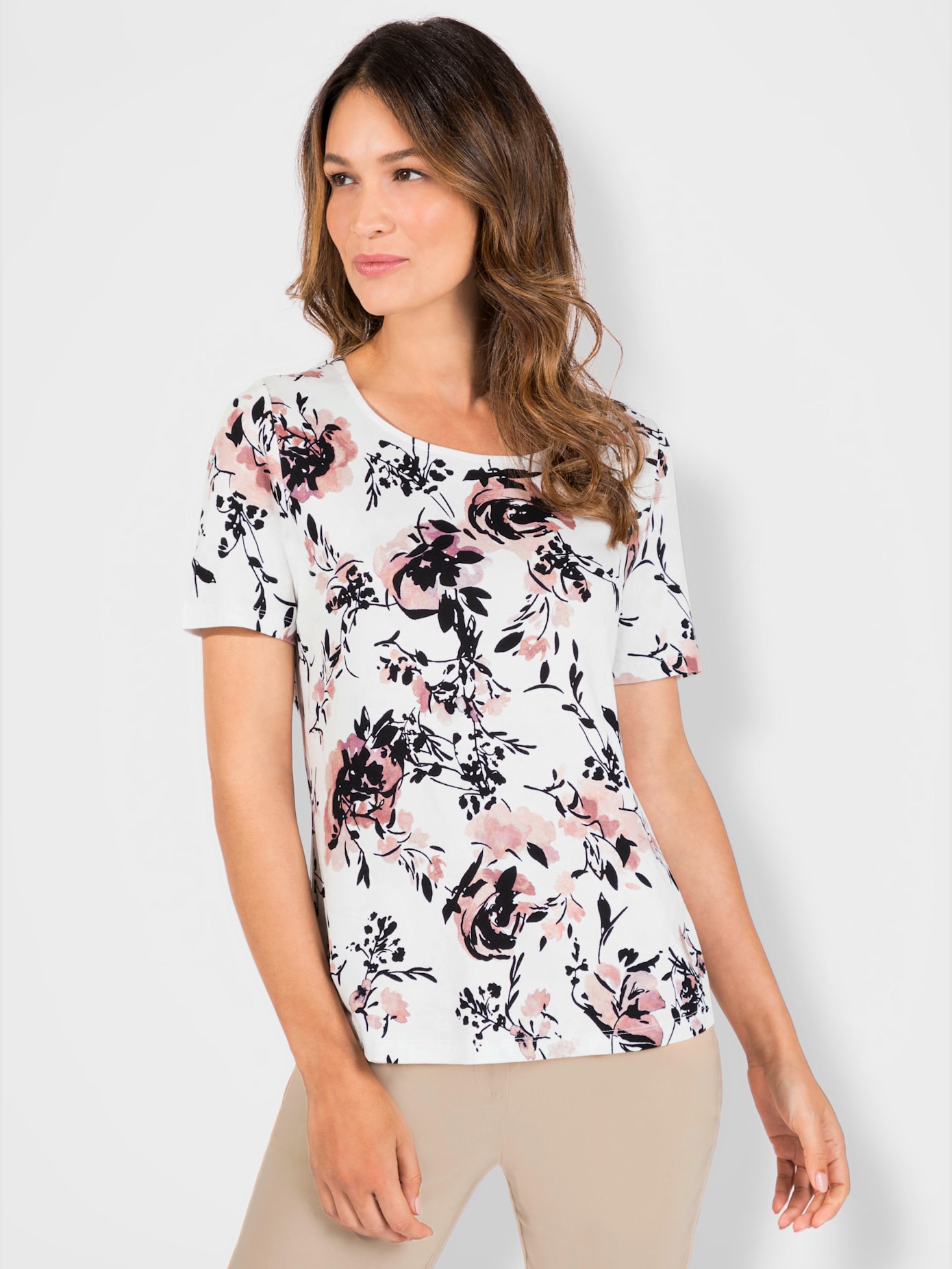 T-shirt à manches courtes viscose