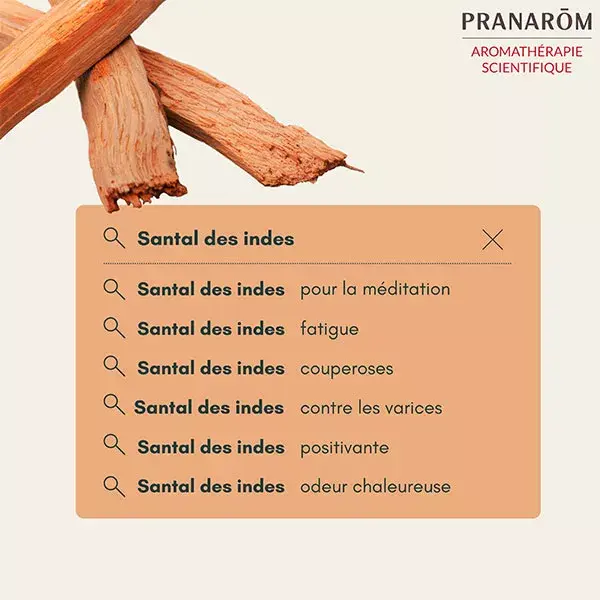 Óleo Essencial de Sândalo Indiano Pranarom 10ml