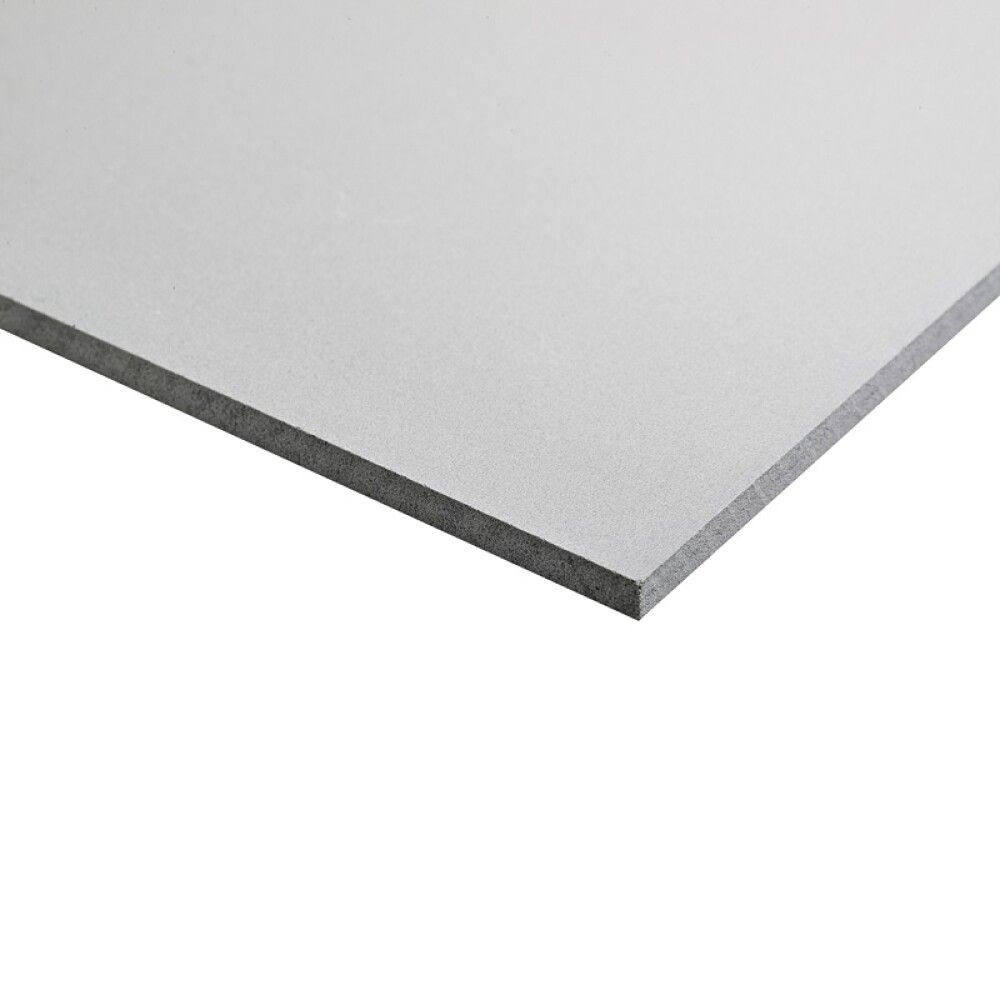 PVC-PLATE RIAS FOAMALUX 2440X1220X5MM GRÅ