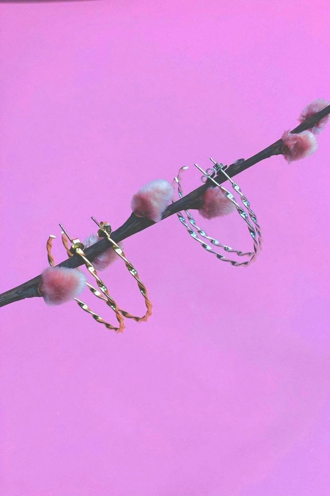 Mellow Moon Snoet Hoops (1 par)