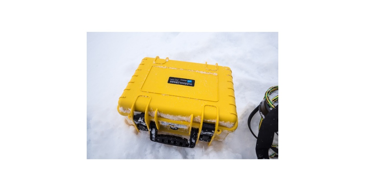 B&Woutdoor.case type 4000 DJI Mavic Air 2 koffer  (Geel)