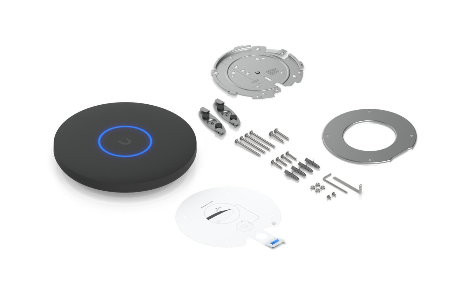 Access Point Unifi U7 Pro XG Schwarz<br>An der Decke montierter 6-Stream WiFi 7 AP mit 10/5/2.5/1 GbE-Unterstützung