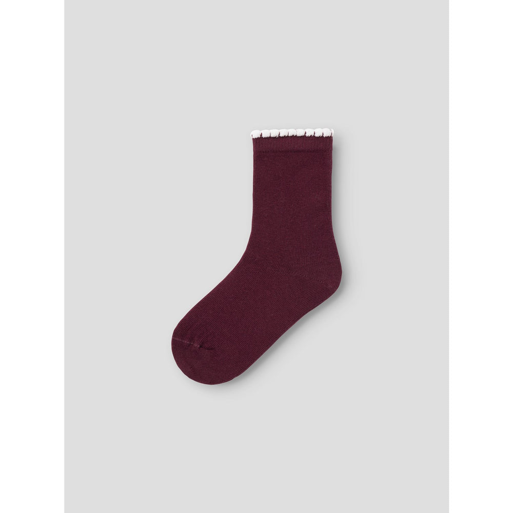 Køb Name It Burgundy Nmfriva 3p Strømper