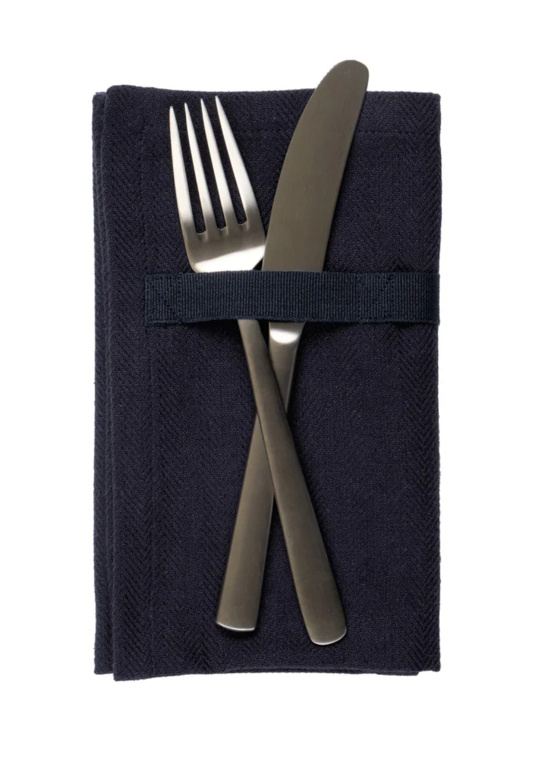 The Organic Company Stoffservietten 4er-Pack Dinner Napkin Dark Blue