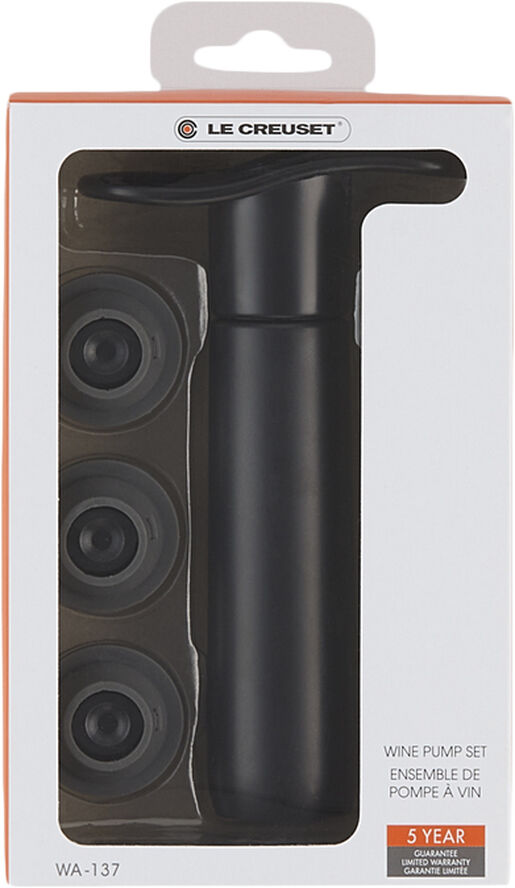 Le Creuset WA-137 Pumpe & 3 prop Black Shiny black